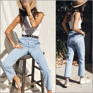 P&Co Women's Service Fatigues in Denim Stragith Leg size 12 Reg